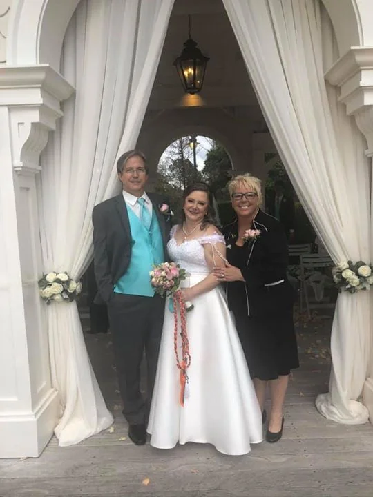 Vow renewal ceremony led by Katherine Imundi in Central Florida